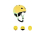 Scoot & Ride Kask Ochronny XXS-S dla dzieci 1-5 lat Lemon - 580274 - zdjęcie 3